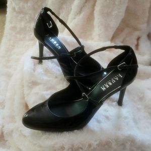NWT Lauren Ralph Lauren Black Patent Raquel Pumps Sz 8